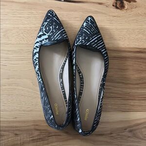 Mimco Monochrome Patterned Flats